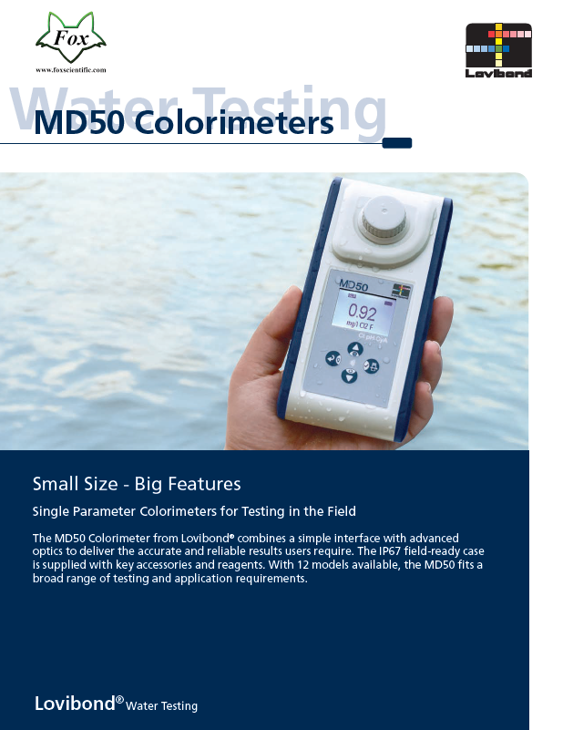 MD50 Colorimeters